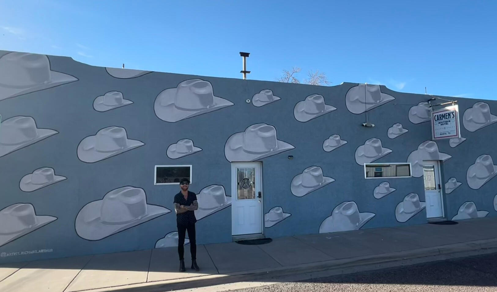 Carmen's Hotel - Marfa Texas, 2024.