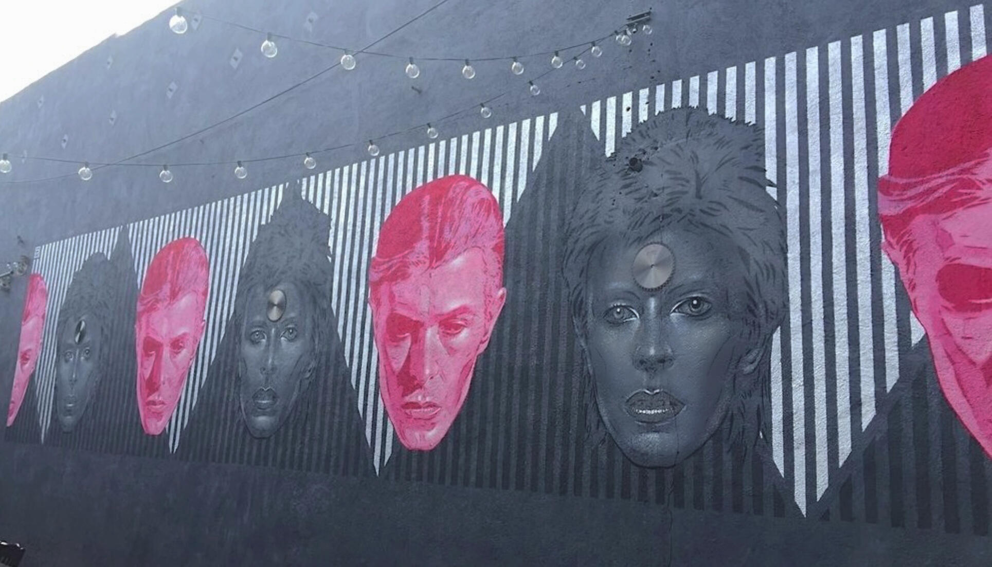 'David Bowie 7 Times' - Boomtown Brewery, Los Angeles, 2016.