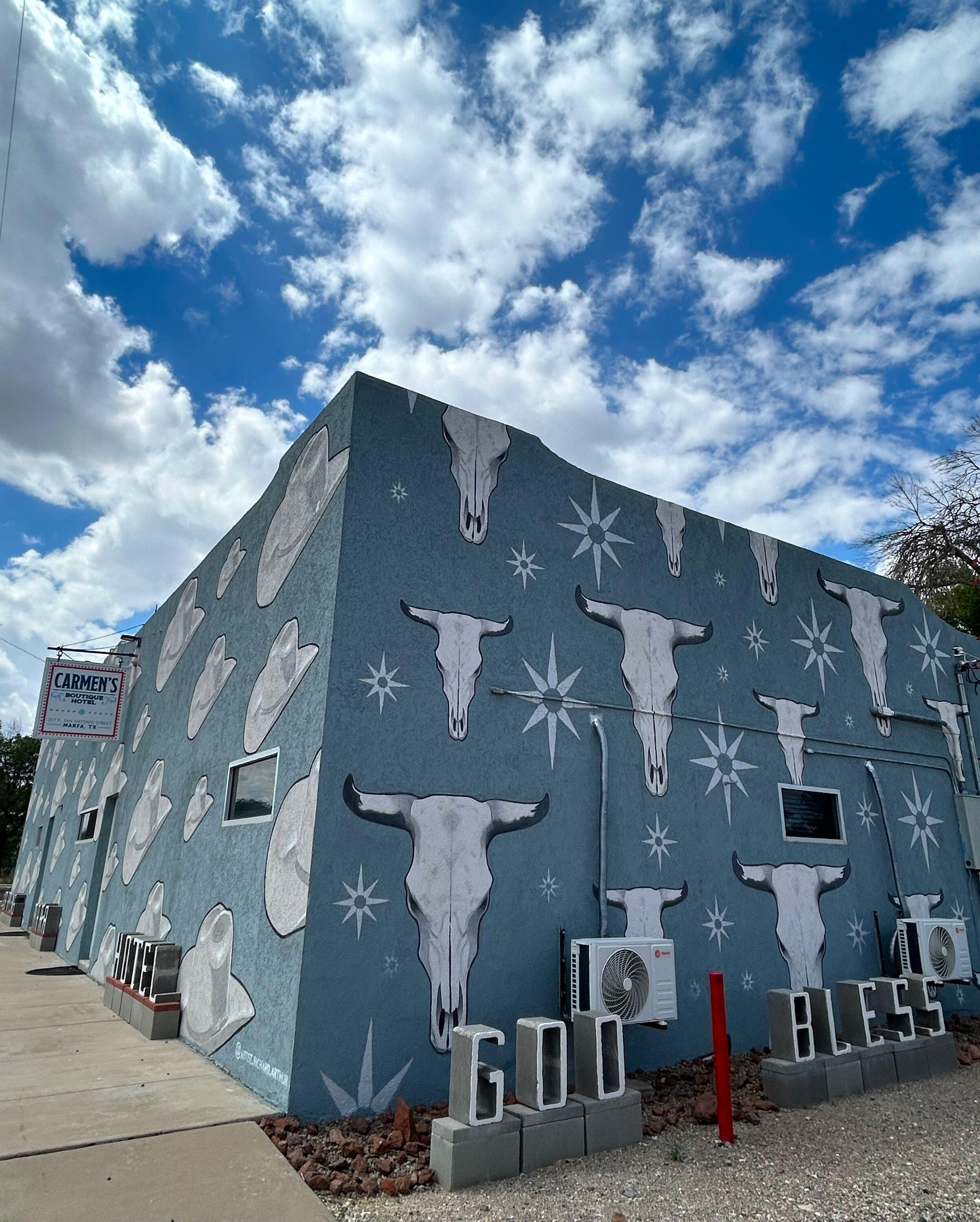 Carmen's Hotel - Marfa Texas, 2024.