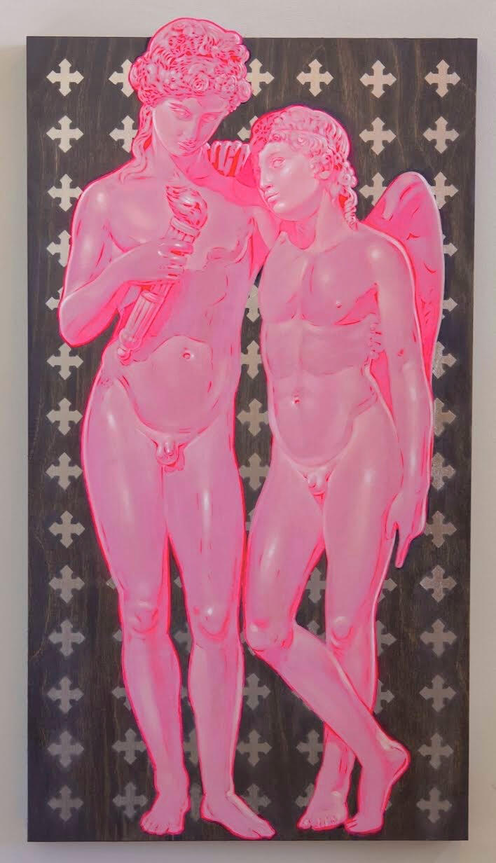 'Cupid Rekindling The Torch Of Hymen' - Los Angeles, 2018.